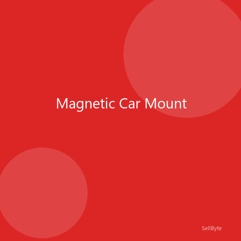 Magnetic Car Mount